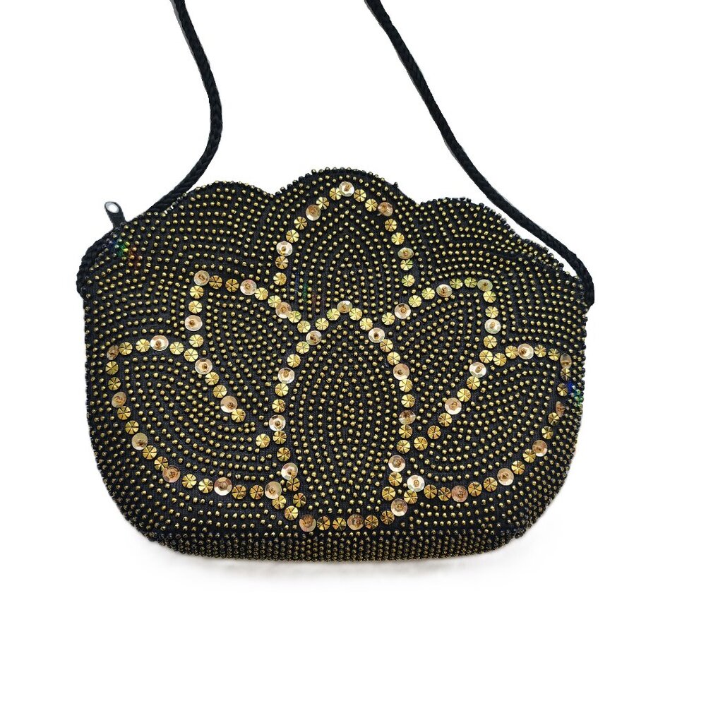 Vintage Holiday Fair Flower Jet Bag